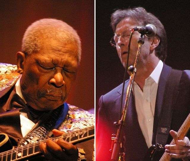 Eric Clapton & B.B. King - why do guitarist make weird faces?